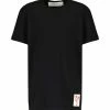 Golden Goose Tee-shirt Golden Coton Noir Vintage