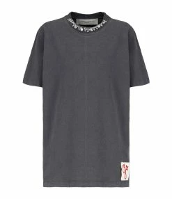 Golden Goose Tee-shirt Golden Coton Anthracite