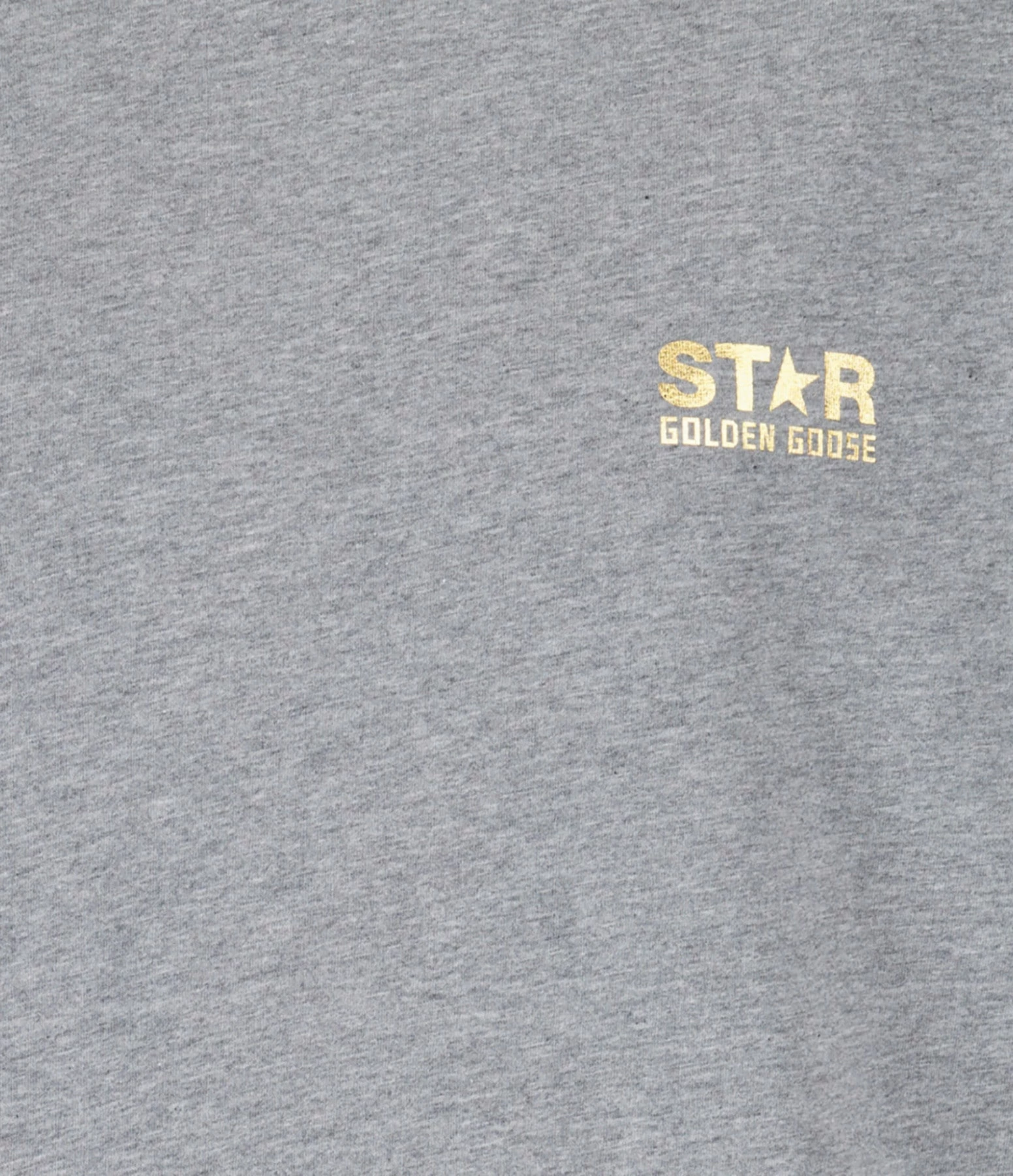 Golden Goose Tee-shirt Big Star Coton Gris 2 Golden Goose Tee-shirt Big Star Coton Gris – Image 2