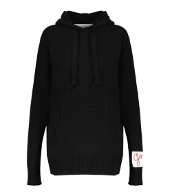 Golden Goose Sweatshirt Hoodie Golden Cachemire Noir