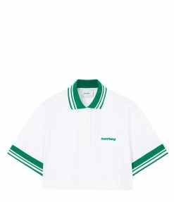 HALFBOY Polo Coton Blanc