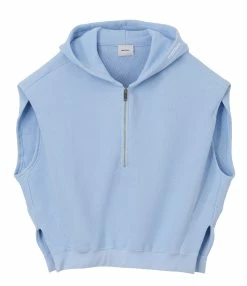 HALFBOY Sweatshirt Sans Manches Coton Baby Blue