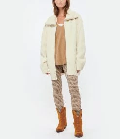 HALFBOY Veste Zip Laine Mérinos Crème -Majestic Filatures shop halfb look20220913 231 scaled