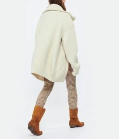 HALFBOY Veste Zip Laine Mérinos Crème -Majestic Filatures shop halfb look20220913 235 scaled