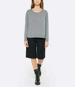 HANA SAN Pull Oleg Gris 8 HANA SAN Pull Oleg Gris -Majestic Filatures shop hanas look20210929 367