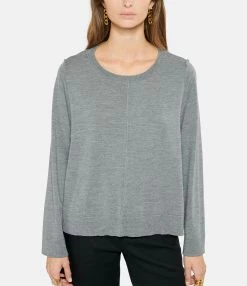 HANA SAN Pull Oleg Gris 7 HANA SAN Pull Oleg Gris -Majestic Filatures shop hanas look20210929 368