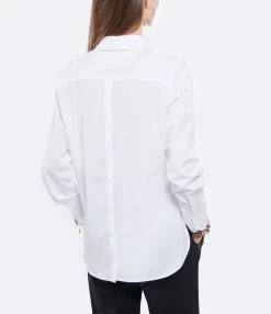 HANA SAN Chemise Eleni Blanc Optique -Majestic Filatures shop hanas look20220209 363