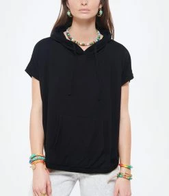 HANA SAN Pull Minos Noir -Majestic Filatures shop hanas look20220323 174