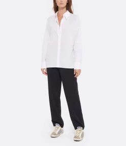 HANA SAN Chemise Bridget Coton Blanc Optique 8 HANA SAN Chemise Bridget Coton Blanc Optique -Majestic Filatures shop hanas look20220831 199