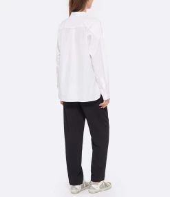 HANA SAN Chemise Bridget Coton Blanc Optique 9 HANA SAN Chemise Bridget Coton Blanc Optique -Majestic Filatures shop hanas look20220831 200