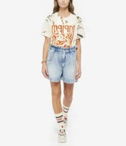 MARANT ÉTOILE Short Titea Coton Bleu Clair -Majestic Filatures shop imare look20220615 220 scaled