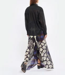 MARANT ÉTOILE Top Pamias Coton Organique Noir 6 MARANT ÉTOILE Top Pamias Coton Organique Noir -Majestic Filatures shop imare look20220803 9