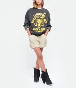 MARANT ÉTOILE Short Titea Coton Écru 14 MARANT ÉTOILE Short Titea Coton Écru -Majestic Filatures shop imare look20220810 213