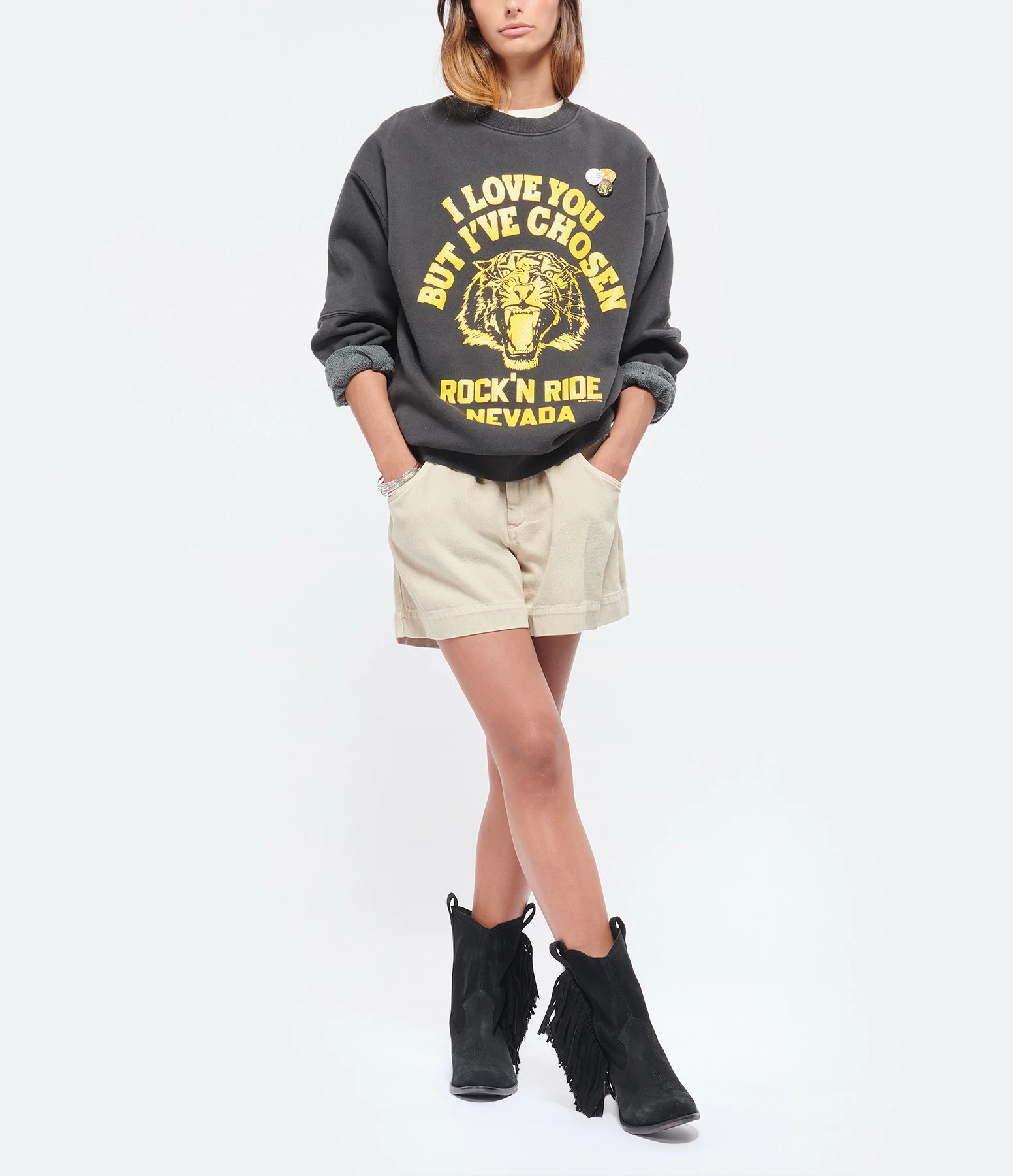 MARANT ÉTOILE Short Titea Coton Écru 7 MARANT ÉTOILE Short Titea Coton Écru – Image 7