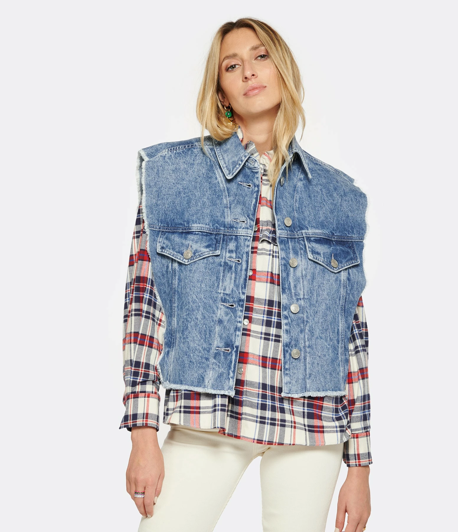 MARANT ÉTOILE Veste Tyra Coton Bleu Clair 5 MARANT ÉTOILE Veste Tyra Coton Bleu Clair – Image 5
