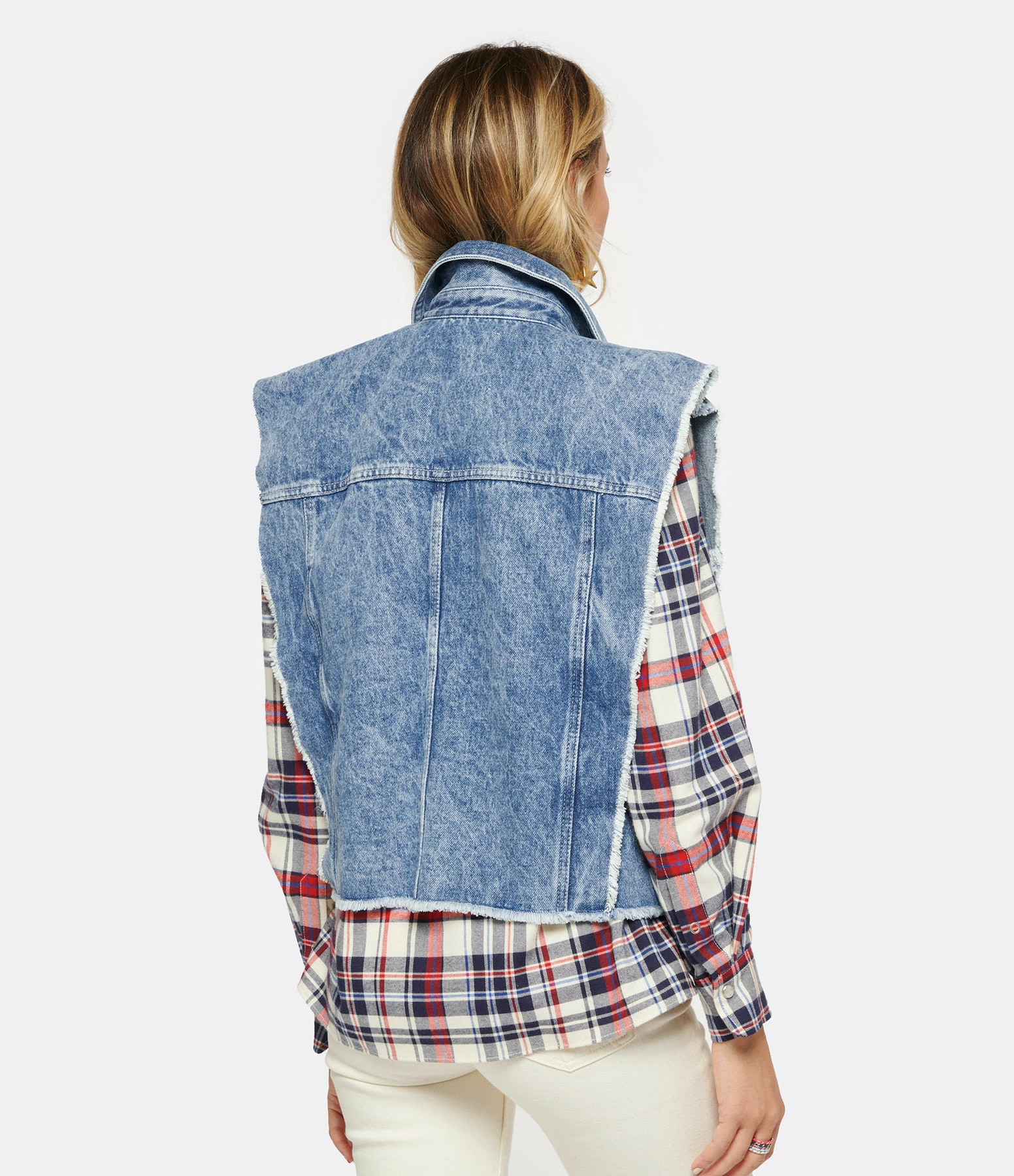MARANT ÉTOILE Veste Tyra Coton Bleu Clair 3 MARANT ÉTOILE Veste Tyra Coton Bleu Clair – Image 3