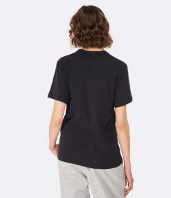 MARANT ÉTOILE Tee-shirt Zewel Coton Noir -Majestic Filatures shop imare look20221205 417