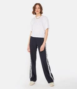 MARANT ÉTOILE Tee-shirt Kyanza Lin Blanc -Majestic Filatures shop imare look20221205 628