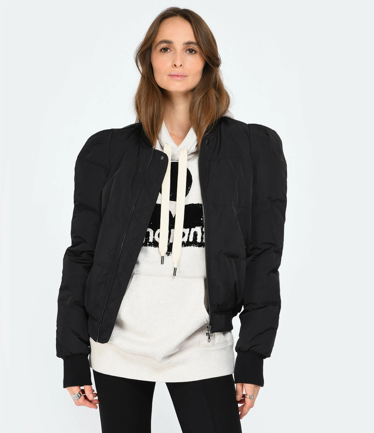 MARANT ÉTOILE Blouson Cody Noir 3 MARANT ÉTOILE Blouson Cody Noir – Image 3