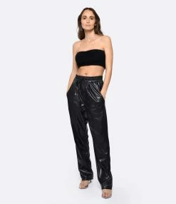 MARANT ÉTOILE Pull Ollie Noir -Majestic Filatures shop imare look20221207 191