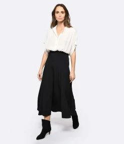 MARANT ÉTOILE Top Azalea Écru 11 MARANT ÉTOILE Top Azalea Écru -Majestic Filatures shop imare look20221207 380