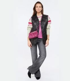 MARANT ÉTOILE Pull Carry Coton Rose 11 MARANT ÉTOILE Pull Carry Coton Rose -Majestic Filatures shop imare look20230126 105