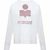 MARANT ÉTOILE Tee-shirt Klowia Lin Blanc Rose