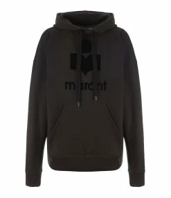 MARANT ÉTOILE Sweatshirt Mansel Coton Noir Délavé