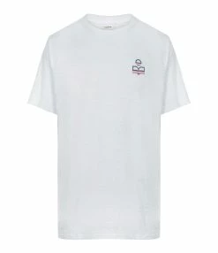 MARANT ÉTOILE Tee-shirt Zewel Lin Blanc