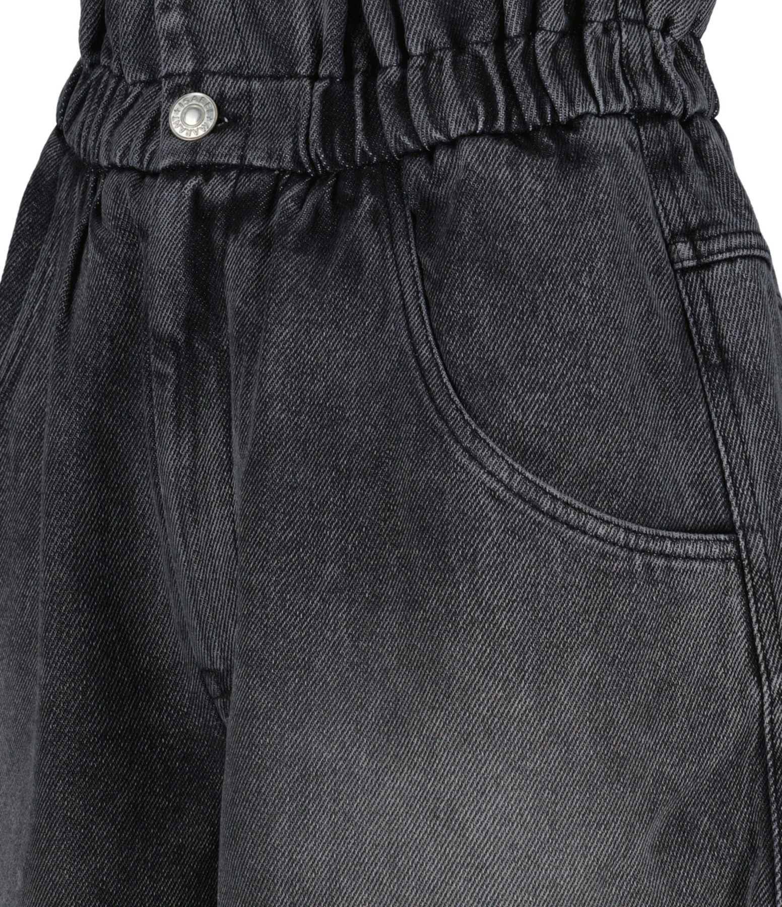 MARANT ÉTOILE Short Titea Coton Gris 2 MARANT ÉTOILE Short Titea Coton Gris – Image 2