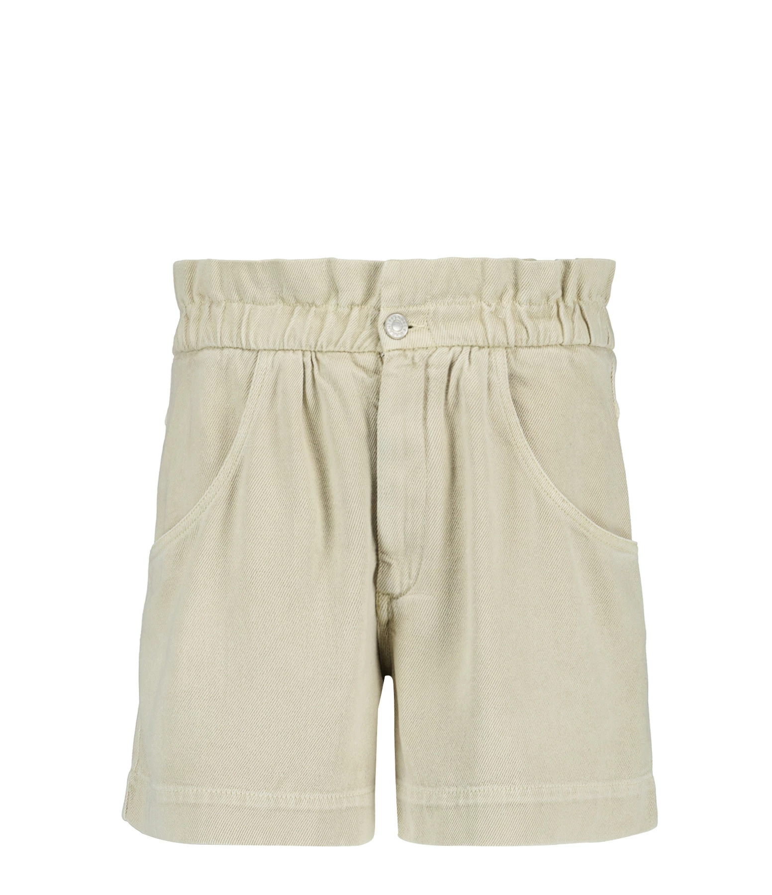 MARANT ÉTOILE Short Titea Coton Écru 1 MARANT ÉTOILE Short Titea Coton Écru