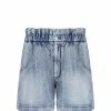 MARANT ÉTOILE Short Titea Coton Bleu Clair