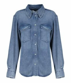 MARANT ÉTOILE Chemise Tahis Denim Bleu Clair