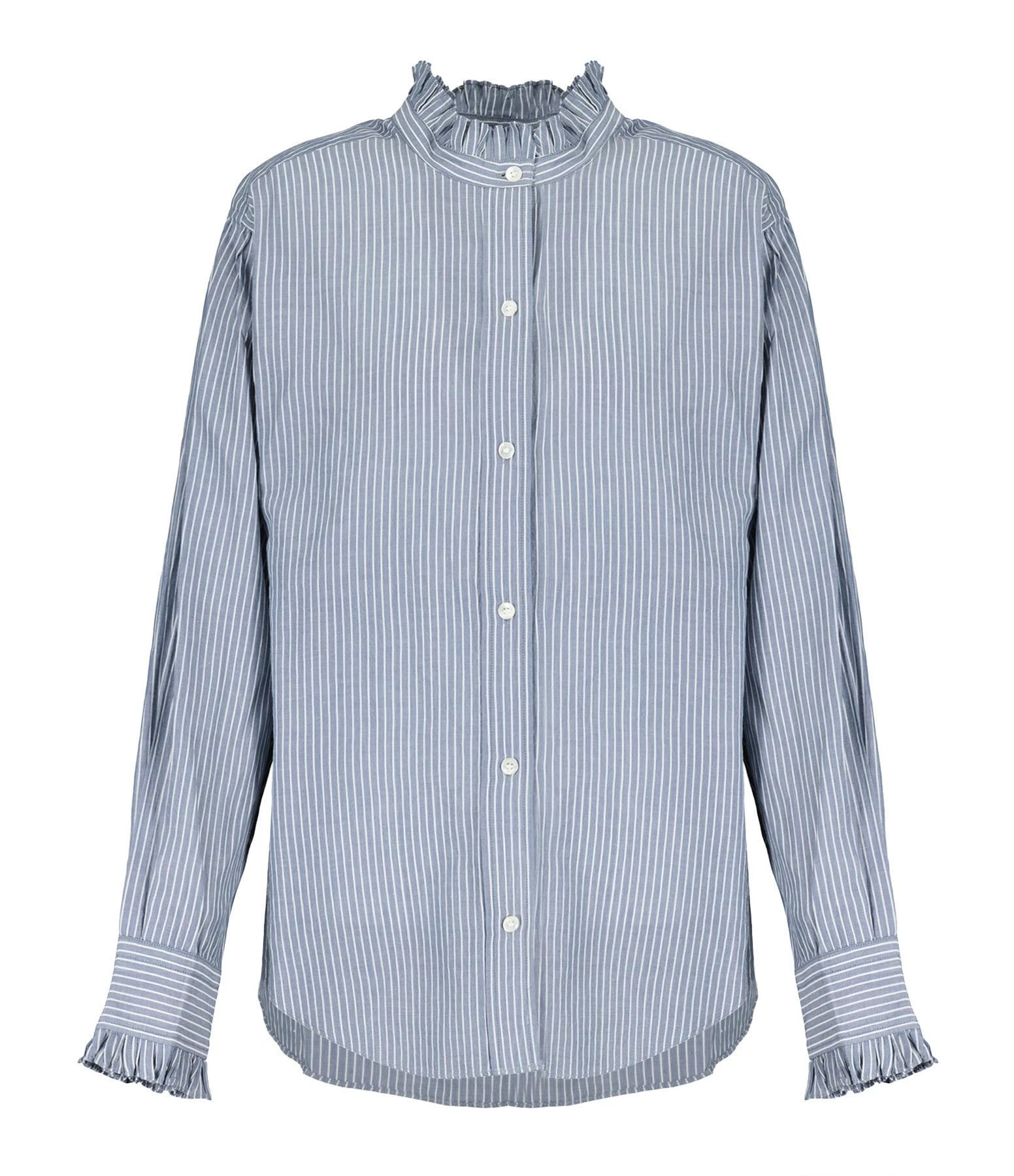 MARANT ÉTOILE Chemise Saoli Coton Bleu 1 MARANT ÉTOILE Chemise Saoli Coton Bleu