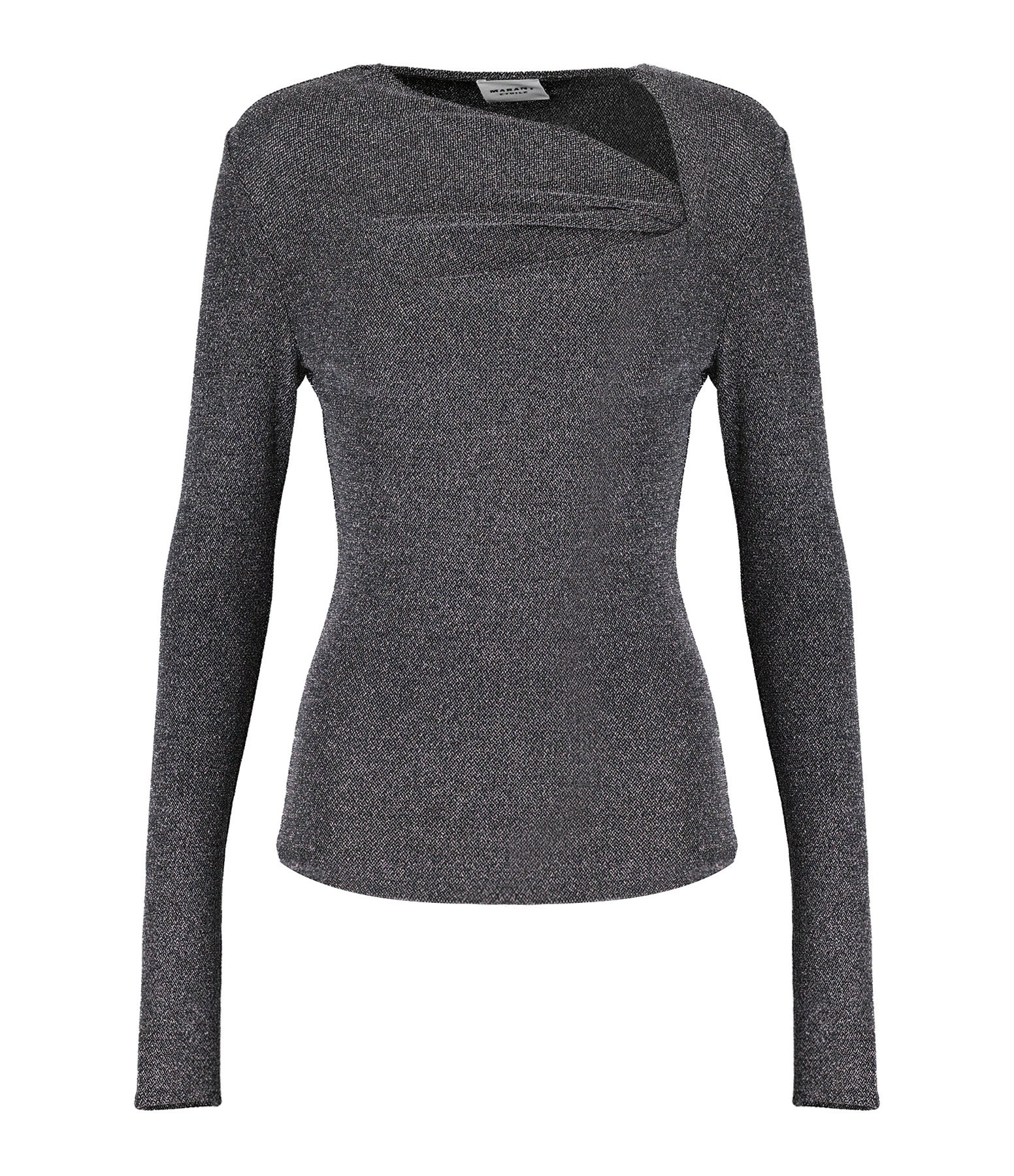 MARANT ÉTOILE Top Baixa Argenté 1 MARANT ÉTOILE Top Baixa Argenté