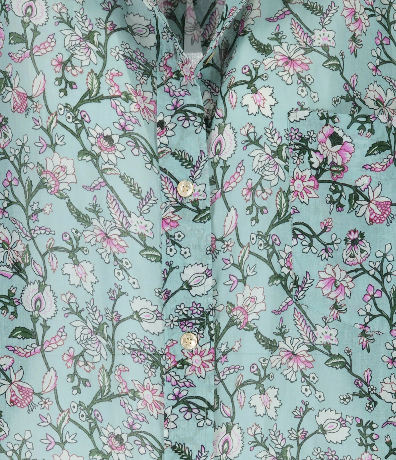 MARANT ÉTOILE Chemise Mexika Coton Imprimé Amande 2 MARANT ÉTOILE Chemise Mexika Coton Imprimé Amande – Image 2