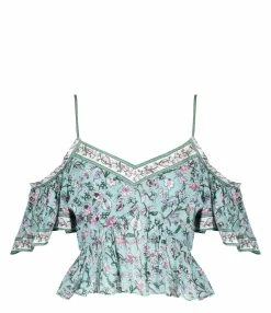 MARANT ÉTOILE Top Garuva Coton Amande