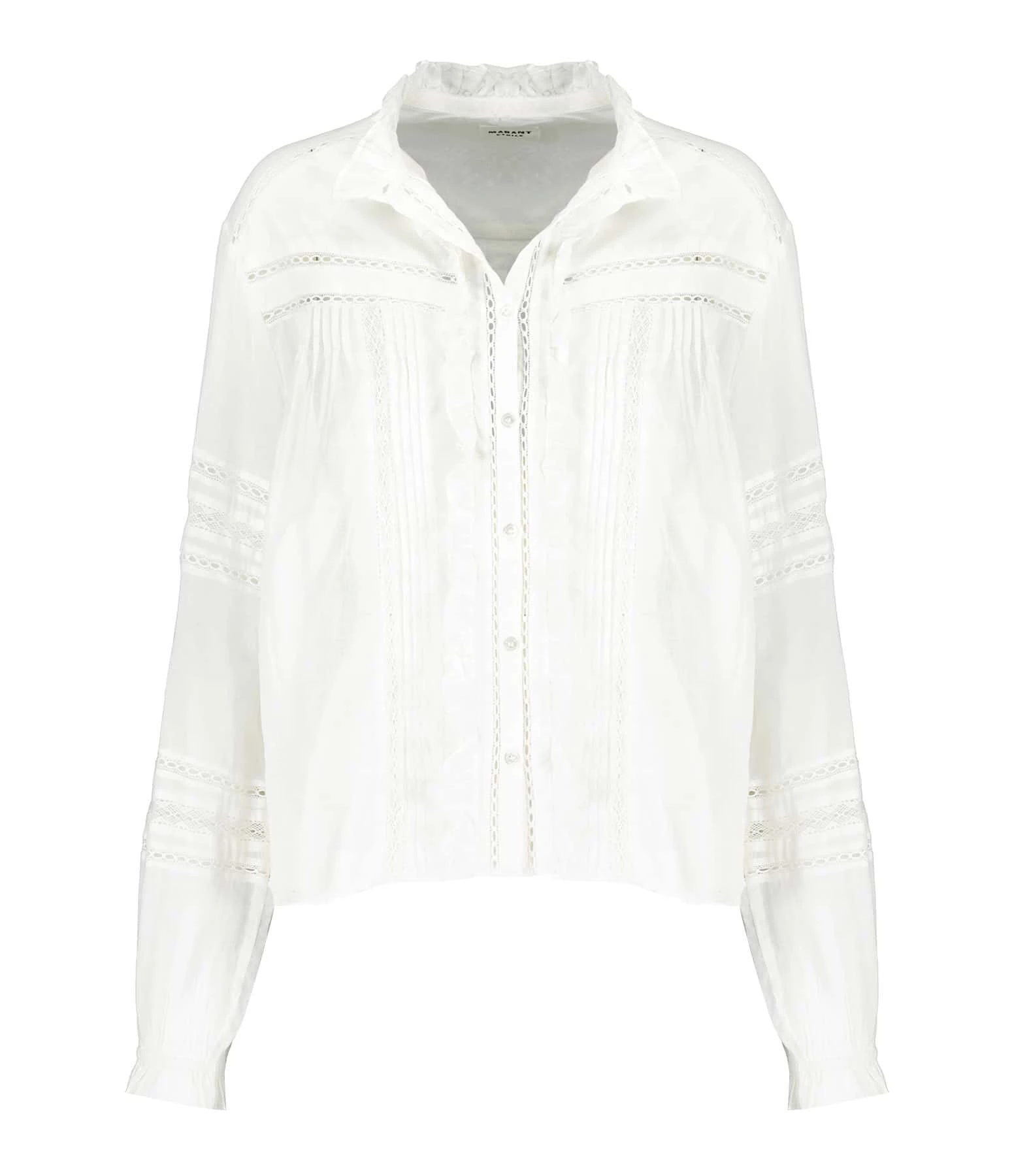 MARANT ÉTOILE Top Metina Blanc 1 MARANT ÉTOILE Top Metina Blanc
