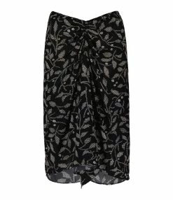 MARANT ÉTOILE Jupe Longue Diamiani Noir
