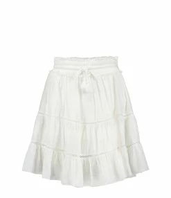 MARANT ÉTOILE Jupe Lioline Coton Blanc