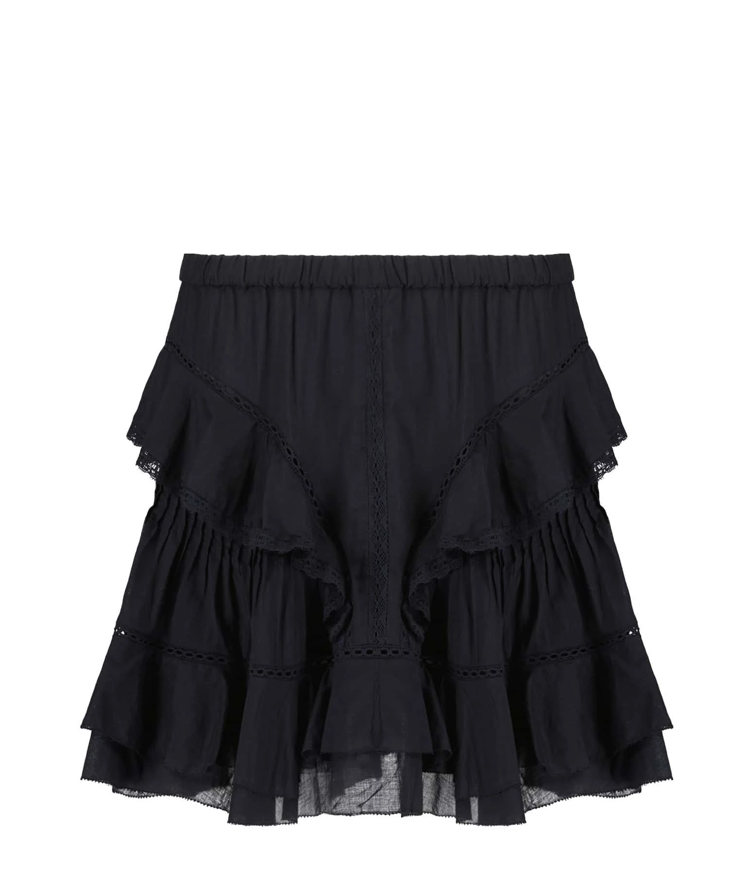 MARANT ÉTOILE Jupe Moana Coton Noir 1 MARANT ÉTOILE Jupe Moana Coton Noir