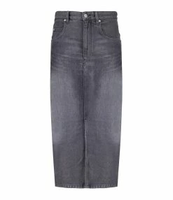 MARANT ÉTOILE Jupe Longue Tilauria Gris