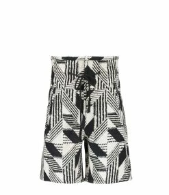 MARANT ÉTOILE Short Linima Coton Noir