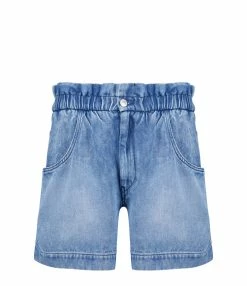 MARANT ÉTOILE Short Titea Bleu Clair