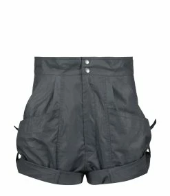 MARANT ÉTOILE Short Ferdini Coton Noir