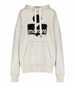 MARANT ÉTOILE Sweatshirt Mansel Coton Gris