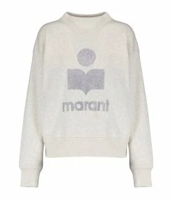 MARANT ÉTOILE Sweatshirt Moby Coton Écru