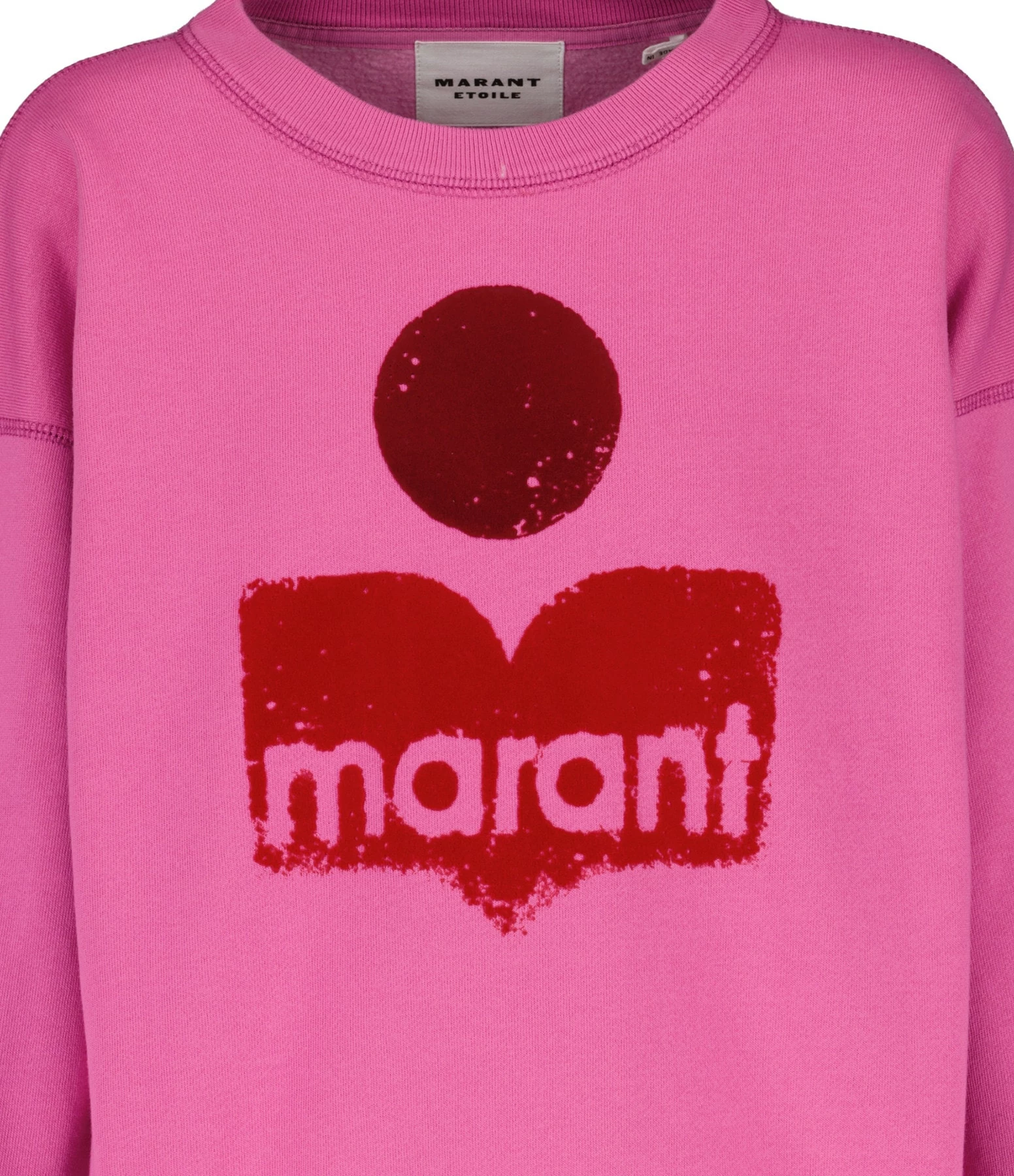 MARANT ÉTOILE Sweatshirt Mobyli Coton Rose 2 MARANT ÉTOILE Sweatshirt Mobyli Coton Rose – Image 2