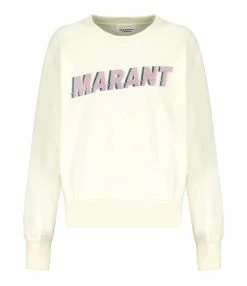 MARANT ÉTOILE Sweatshirt Mobyli Coton Vanille