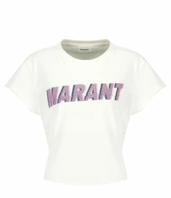 MARANT ÉTOILE Tee-shirt Zodya Coton Vanille